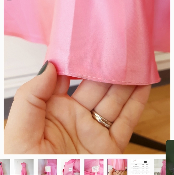 Lan Ting | Mother of the Bride Vintage Bow Dress in Candy Pink - Picture 10 of 10